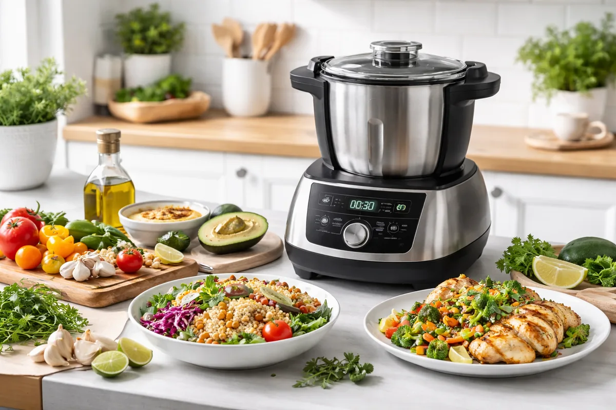 Comment préparer des recettes saines et délicieuses avec un robot de cuisine