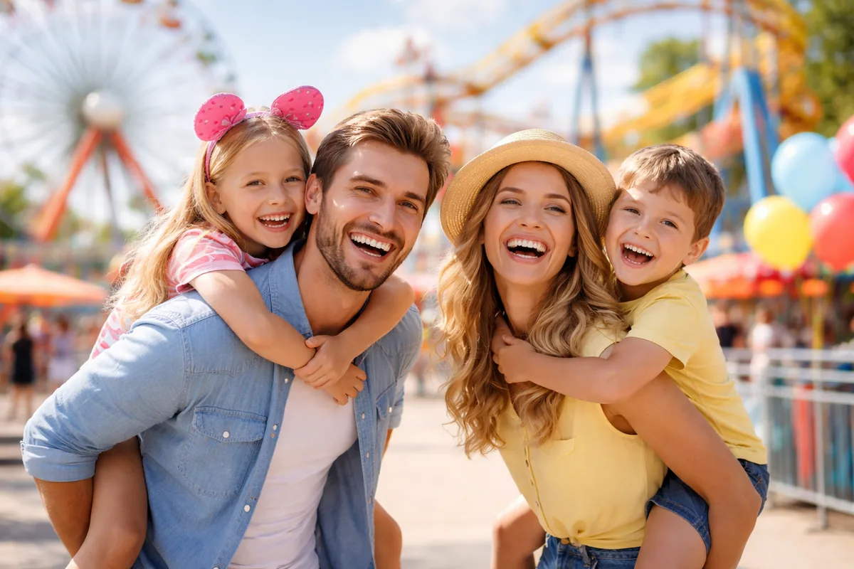 Quelles activités familiales à faire lors d'une sortie au parc d'attraction