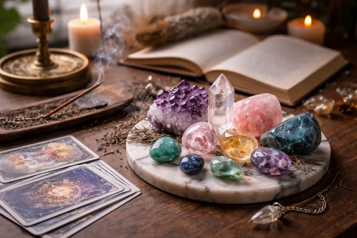 Comment utiliser la lithothérapie pour renforcer votre pratique des arts divinatoires