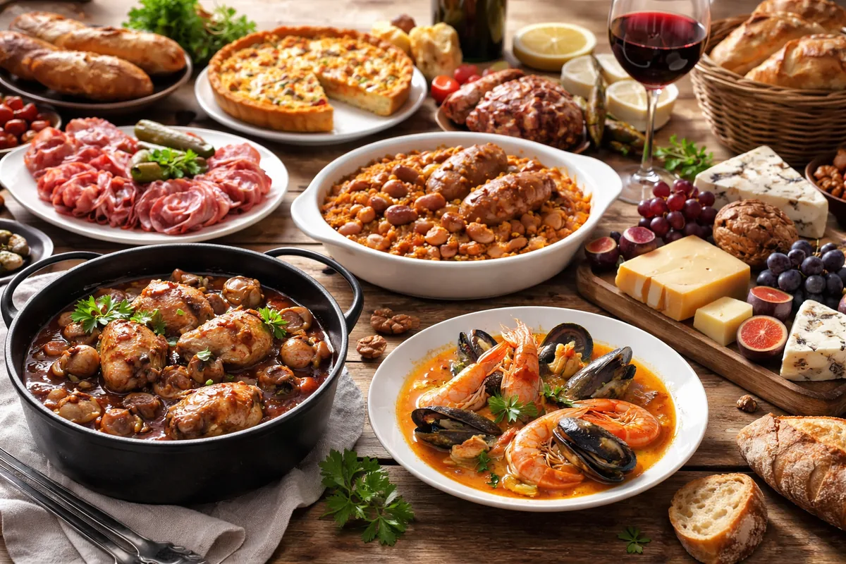 Comment les terroirs français s'illustrent à travers des plats emblématiques