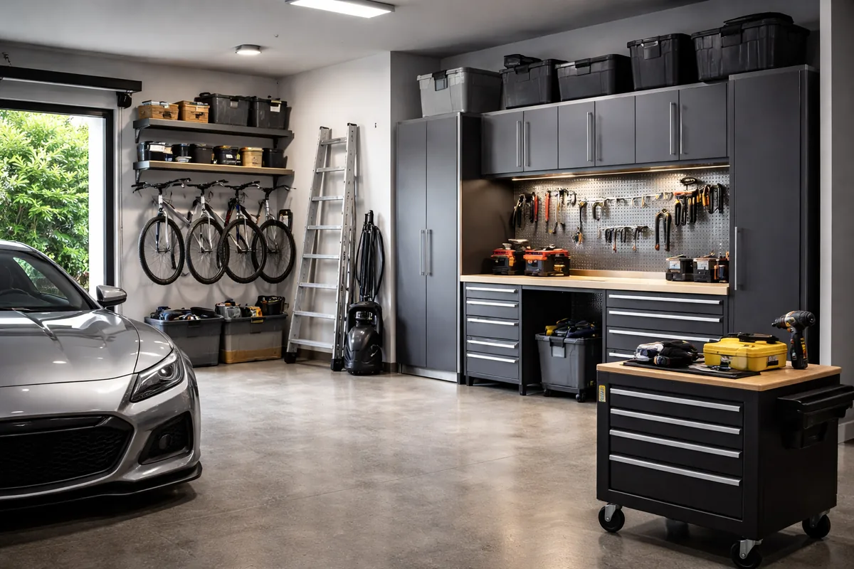 Comment réaliser un aménagement fonctionnel de votre garage