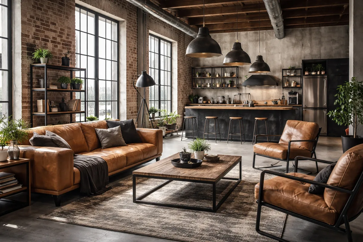 Comment réussir un aménagement intérieur avec une déco industrielle