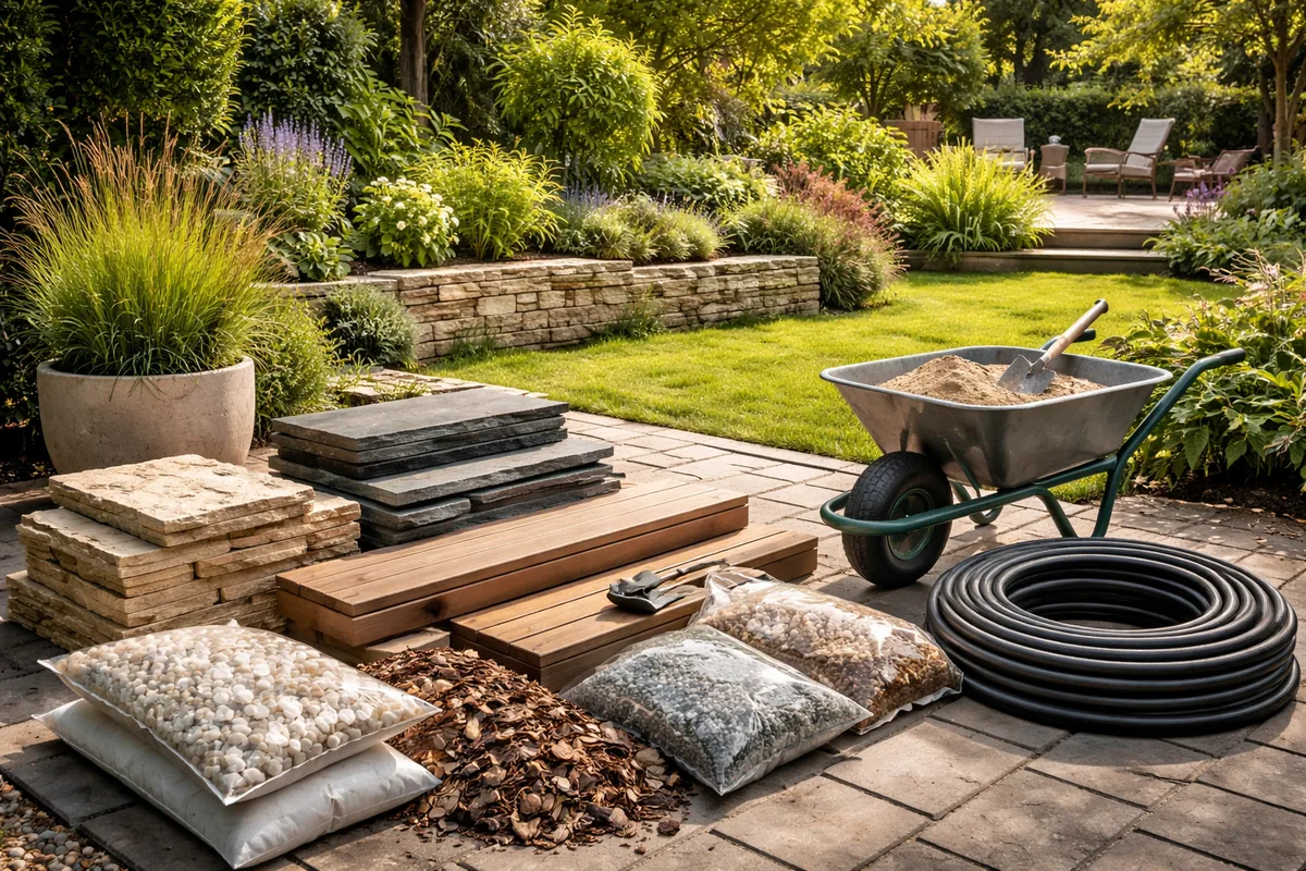 Comment choisir les matériaux pour la rénovation d'un jardin