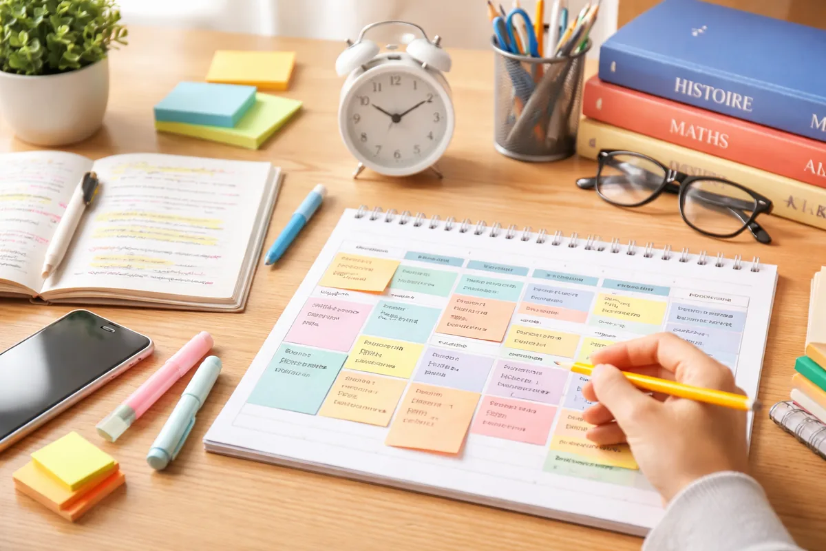 Comment utiliser un planning de révisions pour le Bac et le Brevet