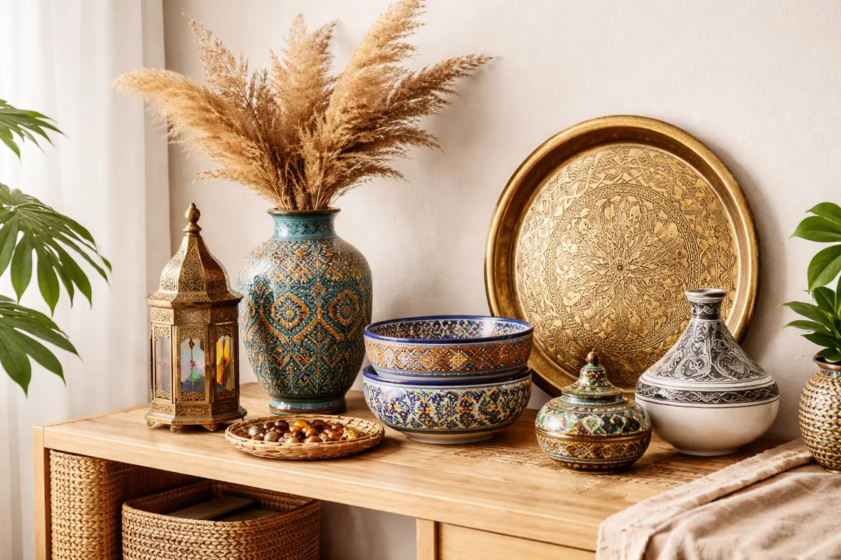 Comment choisir des pièces d'artisanat marocain pour embellir votre décoration intérieure